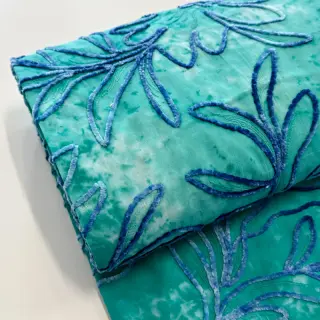Țesătură din bumbac TIE DYE Chenille manon design A