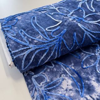 Țesătură din bumbac TIE DYE Chenille manon design B