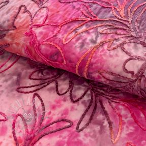 Țesătură din bumbac TIE DYE Chenille manon design C