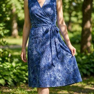 Țesătură din bumbac TIE DYE Chenille manon design B