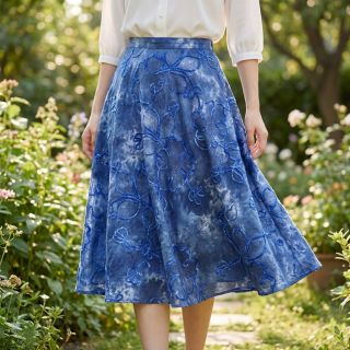 Țesătură din bumbac TIE DYE Chenille ela design C