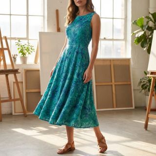 Țesătură din bumbac TIE DYE Chenille manon design A