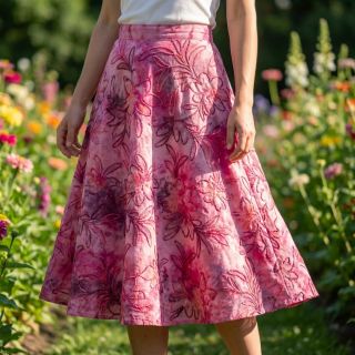 Țesătură din bumbac TIE DYE Chenille manon design C