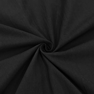 Țesătură din bumbac WASHED black