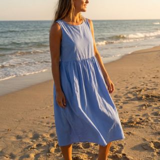 Țesătură din bumbac WASHED lavender