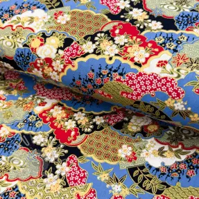 Țesătură din bumbac JAPAN collection design A