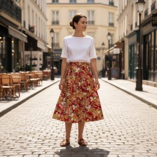 Țesătură din bumbac JAPAN collection design G