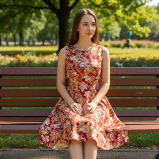 Țesătură din bumbac JAPAN collection design G