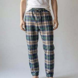 Țesătură din bumbac YARN DYED CHECK BRUSHED blue