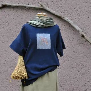 In prespălat 170 g navy