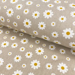 Țesătură decorativă Linenlook Daisies