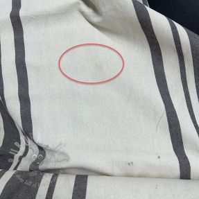 Țesătură decorativă Bernadette stripe coffee 2nd class