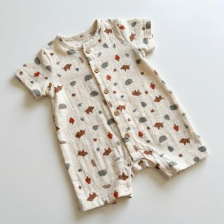 Mușelină Forest animals ORGANIC SIMPLY NATURAL