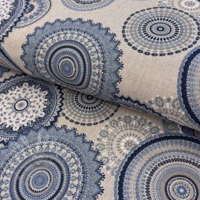 Țesătură decorativă Linenlook premium Geometric mandala