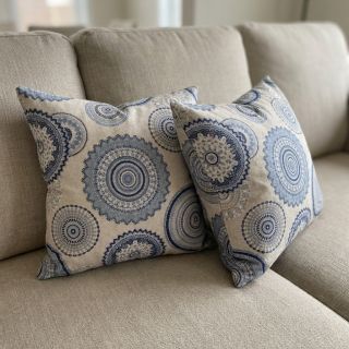 Țesătură decorativă Linenlook premium Geometric mandala