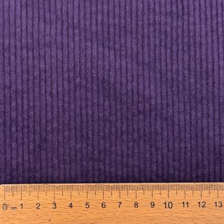 Catifea raiată 6W WASHED STRETCH dark purple