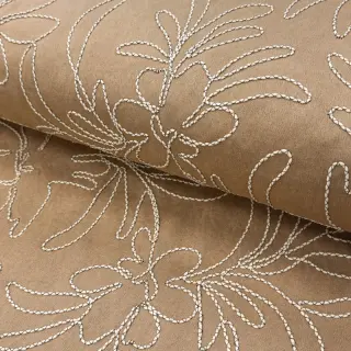 Imitație piele întoarsă Tape flower beige