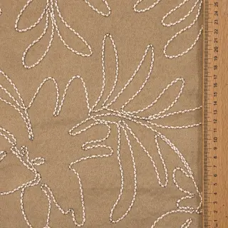 Imitație piele întoarsă Tape flower beige