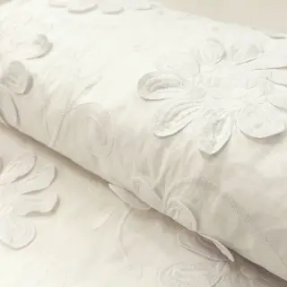 Țesătură din bumbac EMBROIDERY Bellagio off white