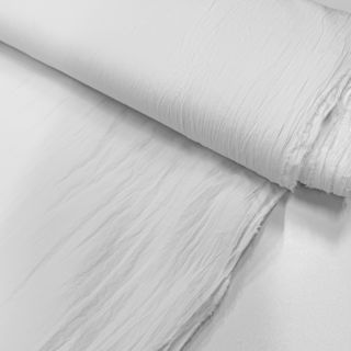 Țesătură din bumbac WASHED white