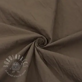 Țesătură din bumbac WASHED taupe