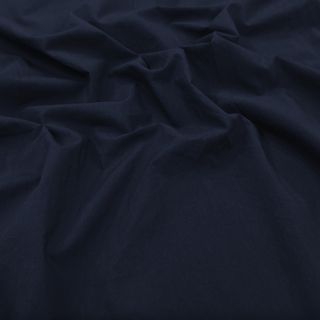 Țesătură din bumbac WASHED navy