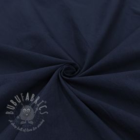 Țesătură din bumbac WASHED navy