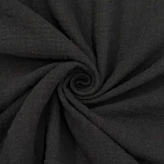 Țesătură din bumbac SLUB WASHED black