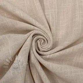 Țesătură din bumbac SLUB WASHED beige