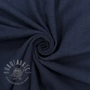 Țesătură din bumbac SLUB WASHED navy