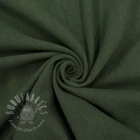 Țesătură din bumbac SLUB WASHED army green