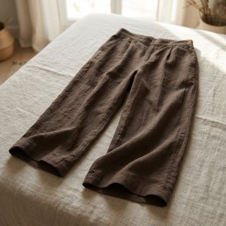 Țesătură din bumbac WASHED taupe