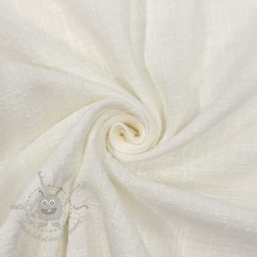 Țesătură din bumbac SLUB WASHED ecru