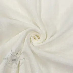 Țesătură din bumbac SLUB WASHED ecru