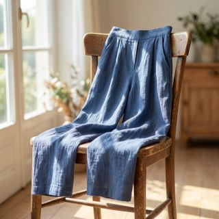 Țesătură din bumbac SLUB WASHED jeans