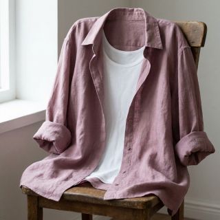 Țesătură din bumbac SLUB WASHED lavender