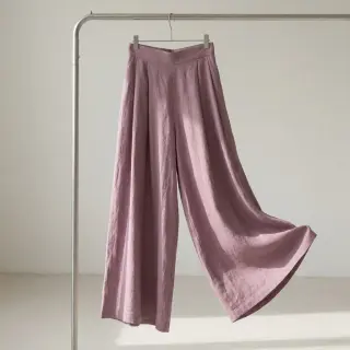 Țesătură din bumbac SLUB WASHED lavender