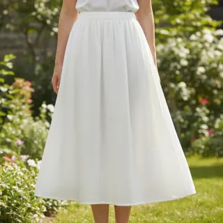 Țesătură din bumbac SLUB WASHED ecru