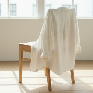 Țesătură din bumbac SLUB WASHED ecru