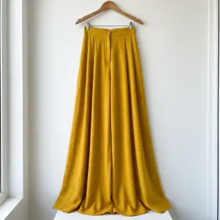 Țesătură din bumbac SLUB WASHED ochre
