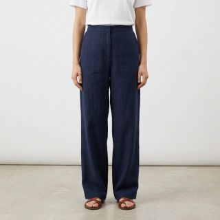 Țesătură din bumbac SLUB WASHED navy