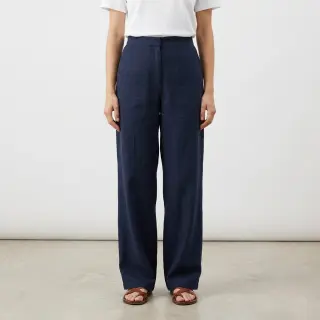 Țesătură din bumbac SLUB WASHED navy