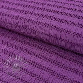 Viscoză CHENILLE JACQUARD cerise