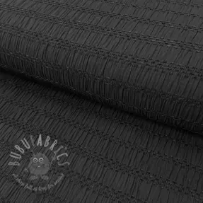 Viscoză CHENILLE JACQUARD black