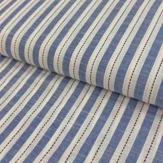 Țesătură din bumbac YARN DYED Stripes Nina blue