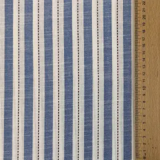 Țesătură din bumbac YARN DYED Stripes Nina blue