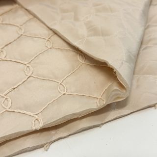 Material textil matlasat Cord off white