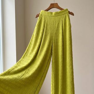 Viscoză CHENILLE JACQUARD lime