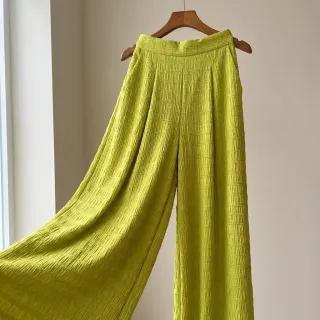 Viscoză CHENILLE JACQUARD lime