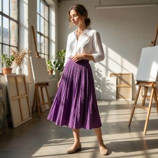 Viscoză CHENILLE JACQUARD cerise